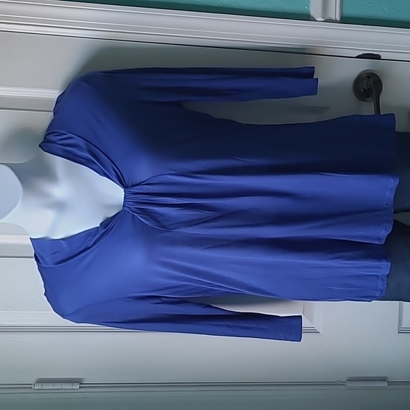 2 Jones New York Sport Flattering Soft Drape Tops | 3/4 Sleeve | Size XL | NWT - Picture 2 of 7